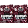 image:imageICE BREAKERS Ice Cubes Bubble Breeze Flavored Sugar Free Chewing Gum Bottles 324 oz 6 Count 40 PiecesBlack Cherry