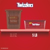image:imageTWIZZLERS Twists Strawberry Flavored Licorice Style Chewy Holiday Candy Tub 5 lbStrawberry