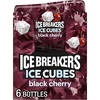 image:imageICE BREAKERS Ice Cubes Bubble Breeze Flavored Sugar Free Chewing Gum Bottles 324 oz 6 Count 40 PiecesBlack Cherry