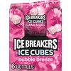 image:imageICE BREAKERS Ice Cubes Bubble Breeze Flavored Sugar Free Chewing Gum Bottles 324 oz 6 Count 40 PiecesBubble Breeze