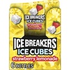 image:imageICE BREAKERS Ice Cubes Bubble Breeze Flavored Sugar Free Chewing Gum Bottles 324 oz 6 Count 40 PiecesStrawberry Lemonade