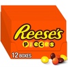 image:imageREESES PIECES Peanut Butter in a Crunchy Shell Candy Boxes 4 oz 12 CountCandy Box