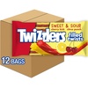 image:imageTWIZZLERS Filled Twists Sweet and Sour Licorice Style Chewy Candy Bags 11 oz 12 CountRed