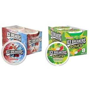 image:imageIce Breakers Duo Fruit Plus Cool Watermelon Sugar Free Mints Tins 13 oz 8 CountDuo  Sours