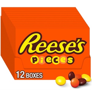 image:imageREESES PIECES Peanut Butter in a Crunchy Shell Candy Boxes 4 oz 12 CountCandy Box