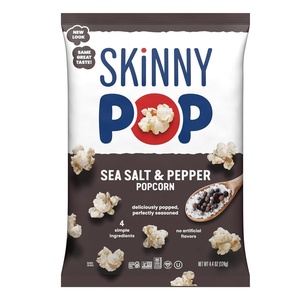 image:imageSkinnyPop Popcorn Original Whole Grain DairyFree Snack 44oz Bags 12ctSaltAndPepper